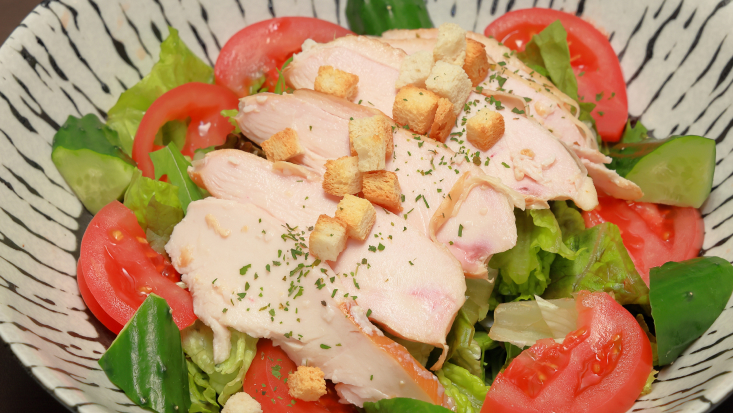 おひつに入った和風チャーハン